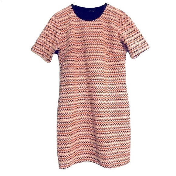 Topshop Dresses & Skirts - TopShop striped chevron woven dress retro vintage